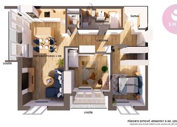 Prodej bytu 3+1 s dvěmi lodžiemi, 92m2 - ul. Lesní, Frýdek-Místek