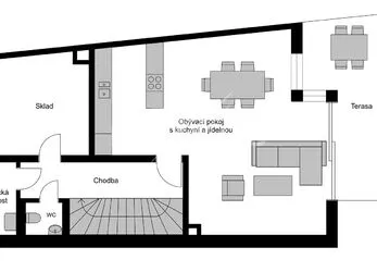 Prodej nového moderního RD 4+kk - 193,5 m², garáž, zahrada, top' rezidence Pomezí, Praha 5 - Košíře