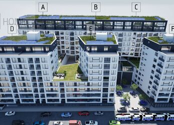 Prodej bytu 3+kk + balkón 4,6 m2, Residence Promenáda