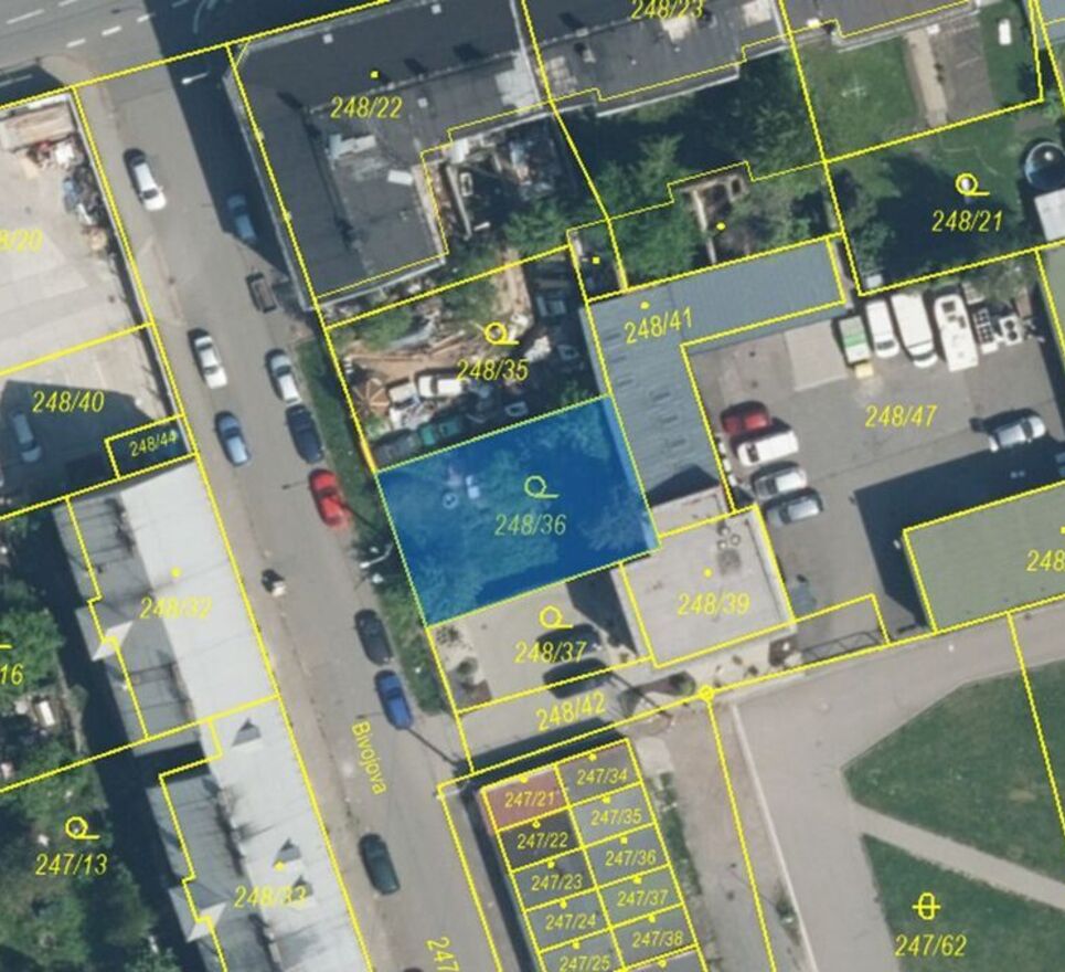 Prodej pozemku Ostrava Vítkovice - 264 m2 - plocha smíšená pro bydlení a občanské vybavení, sleva