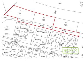 Stavební pozemky v Roudném u ČB, plocha celkem 1.610 m2 (5.440,-- Kč / 1m2)