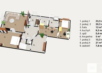 Prodej rodinného domu 4+1, stodola, zahrada 400m2