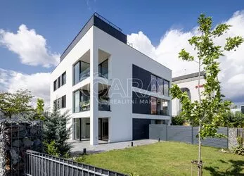 Rezidence na Vidouli, luxusní byt 3+kk, 88 m², nezařízený, lodžie 5 m², gar. stání, sklep, Stodůlky