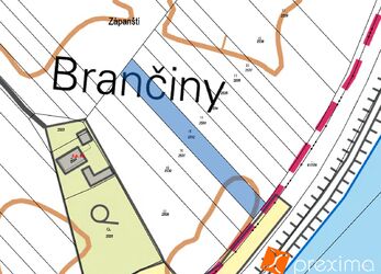 Prodej 1/8 pozemku 180 m2