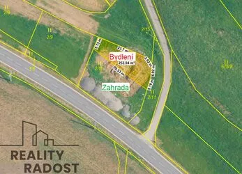 Prodej zahrady 755m2 v Ruprechtově, Zahrada Stavební parcela Ruprechtov