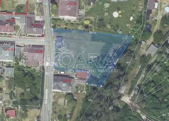 Prodej stavebního pozemku 1220 m2 - Zahořany u Berouna