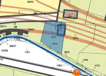 Prodej 1/3 pozemků 154 m2